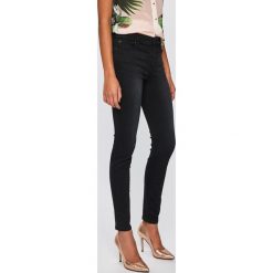 Armani Exchange - Jeansy J69. Czarne jeansy damskie marki Armani Exchange, bez wzorów, z elastanu. Za 499,90 zł.