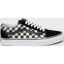 Vans - Tenisówki. Czarne tenisówki męskie marki Vans, ze skóry, na sznurówki. Za 319,90 zł.