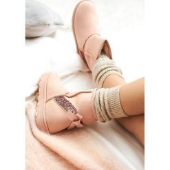 Buty zimowe damskie: Różowe Śniegowce Loved A Man