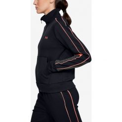 Under Armour Double Bluza Czarny. Czarne bluzy damskie Under Armour, s, bez wzorów, z bawełny, bez rękawów, bez kaptura. Za 274,95 zł.