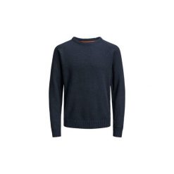 Swetry Premium By Jack jones 12143333 ASH KNIT. Niebieskie swetry męskie Premium By Jack jones, s, bez wzorów, bez kołnierzyka, bez kaptura. Za 153,66 zł.