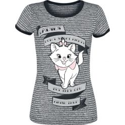 Aristocats Ladies Don't Start Fights Koszulka damska odcienie szarego/czarny. Szare t-shirty damskie marki Aristocats, xl, z nadrukiem, z materiału. Za 121,90 zł.