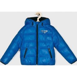 Pepe Jeans - Kurtka dziecięca 122-178/180 cm. Niebieskie kurtki chłopięce z poliesteru, krótkie. W wyprzedaży za 219,90 zł.