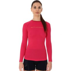 Brubeck Koszulka damska 3D Run Pro malinowa r. M (LS13140). Różowe t-shirty damskie marki Brubeck, m. Za 151,27 zł.