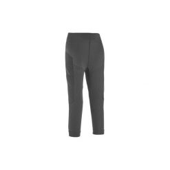 Legginsy dla dzieci. Szare legginsy dziewczęce marki QUECHUA, z dresówki. W wyprzedaży za 24,99 zł.