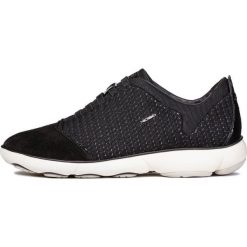 Geox tenisówki damskie Nebula 36 czarny. Czarne trampki i tenisówki damskie Geox, bez wzorów, z materiału, bez zapięcia. W wyprzedaży za 229,00 zł.