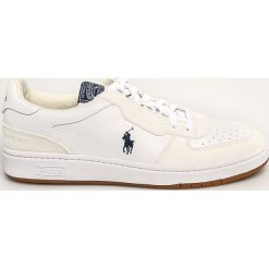 Polo Ralph Lauren - Buty. Białe buty sportowe męskie Polo Ralph Lauren, ze skóry, na sznurówki. Za 519,90 zł.