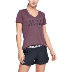 Under Armour Tech™ Koszulka Fioletowy. Fioletowe koszulki damskie s, z nadrukiem, z poliesteru. Za 128,95 zł.