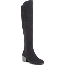 Muszkieterki LASOCKI - 70814-06 Black. Czarne kozaki damskie Lasocki, ze skóry, przed kolano, na wysokim obcasie, na obcasie, bez zapięcia. Za 349,99 zł.