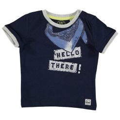 T-shirty chłopięce z długim rękawem: Koszulka w kolorze granatowym