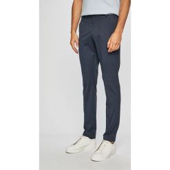 Selected - Spodnie. Niebieskie spodnie męskie Selected, bez wzorów, z elastanu, eleganckie. W wyprzedaży za 129,90 zł.