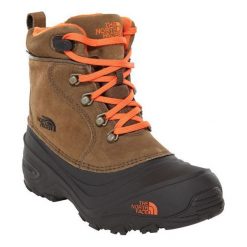 The North Face Buty Zimowe Y Chilkat Lace Ii Tyrmac Miodowy/Brązowy 37. Pomarańczowe buty chłopięce zimowe The North Face, bez zapięcia. Za 335,00 zł.