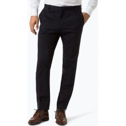 Calvin Klein - Męskie spodnie od garnituru modułowego, niebieski. Niebieskie spodnie męskie Calvin Klein, do pracy, s, bez wzorów, eleganckie. Za 499,95 zł.