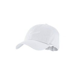Czapka Z Daszkiem. Białe czapki z daszkiem damskie marki Nike. Za 49,99 zł.
