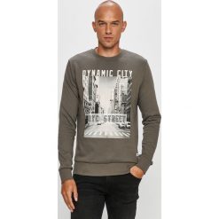 Produkt by Jack & Jones - Bluza bawełniana. Niebieskie bluzy męskie PRODUKT by Jack & Jones, s, z nadrukiem, z bawełny, z okrągłym kołnierzem, bez rękawów, bez kaptura. Za 99,90 zł.