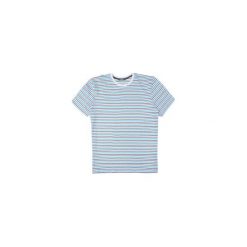 T-shirt krótki rękaw męski w paski. Szare t-shirty męskie marki TXM, m, w paski. Za 9,99 zł.