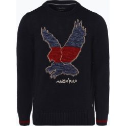 Swetry klasyczne męskie: Marc O'Polo - Sweter męski, niebieski