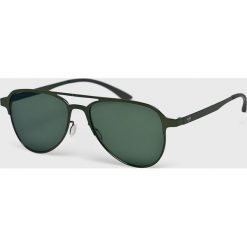 Adidas Originals - Okulary AOM005. Żółte okulary przeciwsłoneczne męskie adidas Originals, z materiału. W wyprzedaży za 259,90 zł.