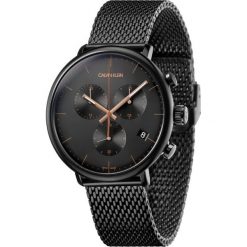 PROMOCJA ZEGAREK CALVIN KLEIN High Noon K8M27421. Szare, analogowe zegarki męskie Calvin Klein, ze stali. W wyprzedaży za 1230,00 zł.
