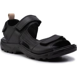 Sandały ECCO - Offroad 82211450263 Black/Powder. Czarne sandały męskie ecco, ze skóry, bez zapięcia. W wyprzedaży za 409,00 zł.