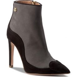 Botki damskie lity: Botki LOVE MOSCHINO - JA2101AC14ID100A Nabuk Grig/Nero