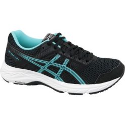 Asics Gel-Contend 5 1012A234-003. Czarne buty sportowe damskie Asics, bez wzorów, z materiału, do biegania. W wyprzedaży za 229,99 zł.