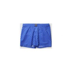 Spodenki do spania męskie GWIAZDKI. Niebieskie piżamy męskie HisOutfit, m, w kolorowe wzory, z bawełny. Za 89,00 zł.