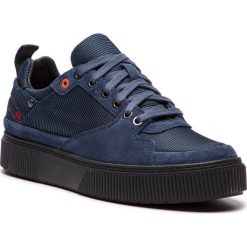 Sneakersy DIESEL - S-Danny Lc II Y01799-P1765-T6055 Midnight Navy. Niebieskie sneakersy męskie Diesel, bez wzorów, ze skóry, eleganckie, na sznurówki. W wyprzedaży za 409,00 zł.