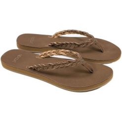 Rip Curl Japonki Damskie Riviera Maya 37 Brązowe. Pomarańczowe klapki damskie Rip Curl, w paski, bez obcasa. Za 199,00 zł.
