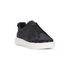 Buty Ambitious AMBITIUS NERO ECLISSE. Czarne trampki męskie Ambitious, bez wzorów, bez zapięcia. Za 333,75 zł.