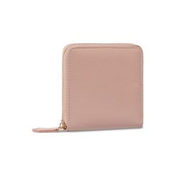 ACCCESSORIES 1W1-008-SS20 Różowy jasny. Różowe portfele damskie ACCCESSORIES, bez wzorów, ze skóry ekologicznej. Za 39,99 zł.