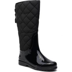 Kalosze MUFLON - 53-679 Black. Czarne kalosze damskie Muflon, z tworzywa sztucznego, bez obcasa, bez zapięcia. Za 169,99 zł.