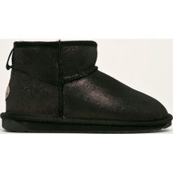 Emu Australia - Śniegowce Stinger Metallic Micro. Czarne śniegowce damskie EMU Australia, z wełny, bez zapięcia. W wyprzedaży za 279,90 zł.