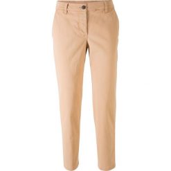 Chinosy damskie: Spodnie chino, krótsze nogawki bonprix cappuccino