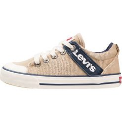 Levi's® ALABAMA Tenisówki i Trampki beige/navy. Brązowe trampki chłopięce Levi's®, z materiału. Za 189,00 zł.