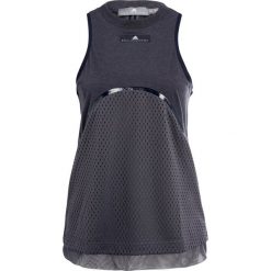 Adidas by Stella McCartney YO TANK Koszulka sportowa dark blue. Niebieskie topy sportowe damskie marki adidas by Stella McCartney, xs, z bawełny. W wyprzedaży za 223,20 zł.