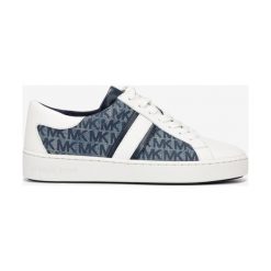Michael Kors Keaton Tenisówki Niebieski Biały. Niebieskie trampki i tenisówki damskie Michael Kors, bez wzorów, ze skóry, bez zapięcia. Za 659,95 zł.