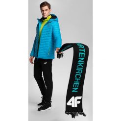 Kurtka puchowa męska 4Hills KUMP100 - niebieski. Niebieskie kurtki męskie na zimę, xl, z puchu. W wyprzedaży za 399,99 zł.