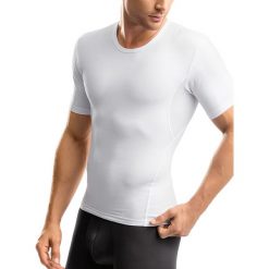 T-shirty męskie: T-shirt modelujący w kolorze bialym