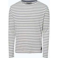 Marc O'Polo - Męska bluza nierozpinana, biały. Białe bluzy męskie Marc O'Polo, m, w paski, polo, bez rękawów, bez kaptura. Za 259,95 zł.