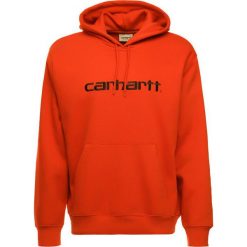 Carhartt WIP HOODED Bluza z kapturem persimmon/black. Pomarańczowe bluzy męskie marki Carhartt WIP, xs, bez wzorów, z bawełny, z kapturem, bez rękawów, z kapturem. Za 369,00 zł.