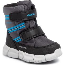 Śniegowce GEOX - B Flexyper B B Abx C B943PC 0FU54 C9AG4 M Anthracite/Ocean. Szare śniegowce chłopięce Geox, bez zapięcia. W wyprzedaży za 229,00 zł.