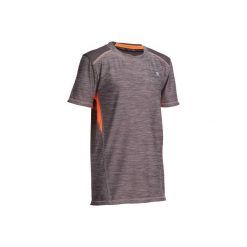 Koszulka Gym Energy. Brązowe t-shirty dziewczęce DOMYOS, ze skóry. Za 39,99 zł.