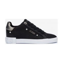 Guess Puxly2 Tenisówki Czarny. Czarne trampki i tenisówki damskie Guess, z aplikacjami, z materiału, bez zapięcia. Za 533,95 zł.