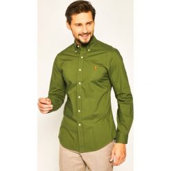Koszula Polo Ralph Lauren Classic 710787320. Zielone koszule męskie Polo Ralph Lauren, m, bez wzorów, z bawełny, casualowe, polo, bez rękawów. W wyprzedaży za 299,00 zł.