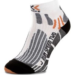 Skarpety Wysokie Unisex X-SOCKS - Running Speed Two X020432 W030. Białe skarpetki damskie X SOCKS, bez wzorów, z elastanu. Za 75,00 zł.