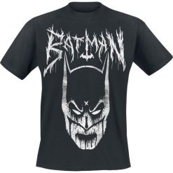 Batman Death Metal Batman T-Shirt czarny. Czarne t-shirty męskie marki Batman, l, z nadrukiem, z okrągłym kołnierzem. Za 74,90 zł.
