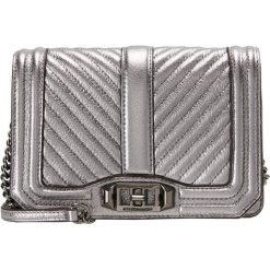 Torebki klasyczne damskie: Rebecca Minkoff CHEVRON QUILTED CROSSBODY Torba na ramię antrazite