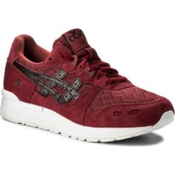 Sneakersy ASICS - TIGER Gel-Lyte H8D5L Burgundy/Black 2690. Czerwone półbuty damskie Asics, ze skóry. W wyprzedaży za 299,00 zł.