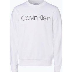 Calvin Klein - Męska bluza nierozpinana, biały. Białe bluzy męskie Calvin Klein, xxl, bez wzorów, bez kołnierzyka, bez rękawów, bez kaptura. Za 399,95 zł.